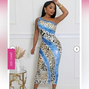 🔥 
Isabella Blue Multi Dress🔥 SML